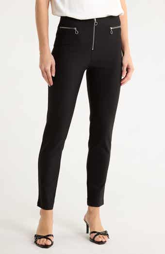 PATRIZIA LUCA Zip Front Skinny Pants
