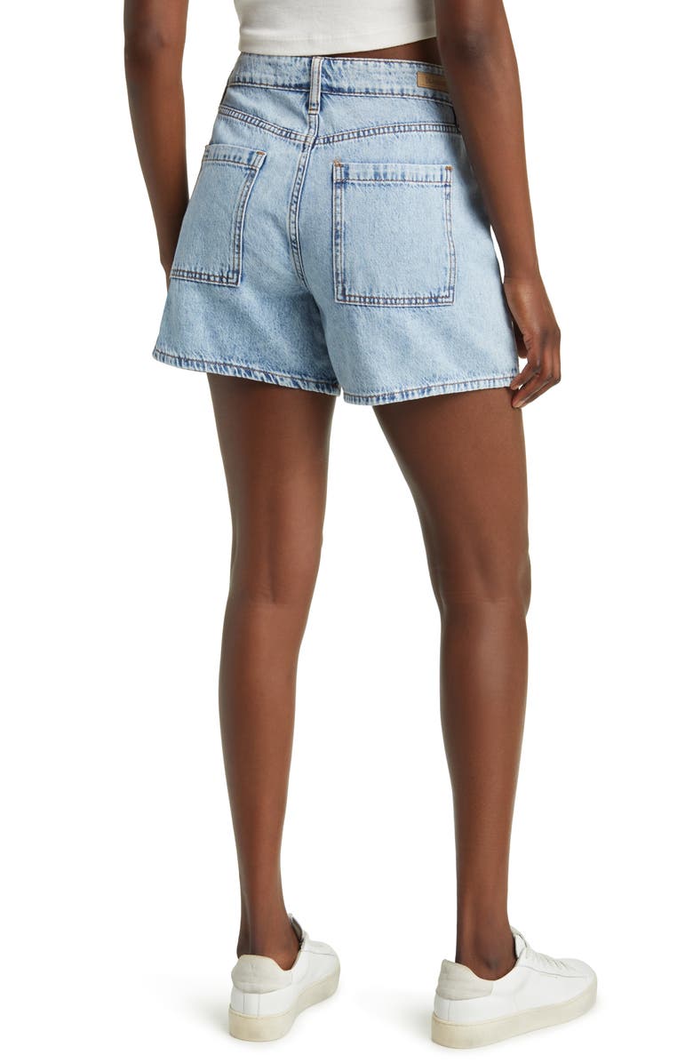 BLANKNYC Carpenter Cargo Denim Shorts, Alternate, color, 