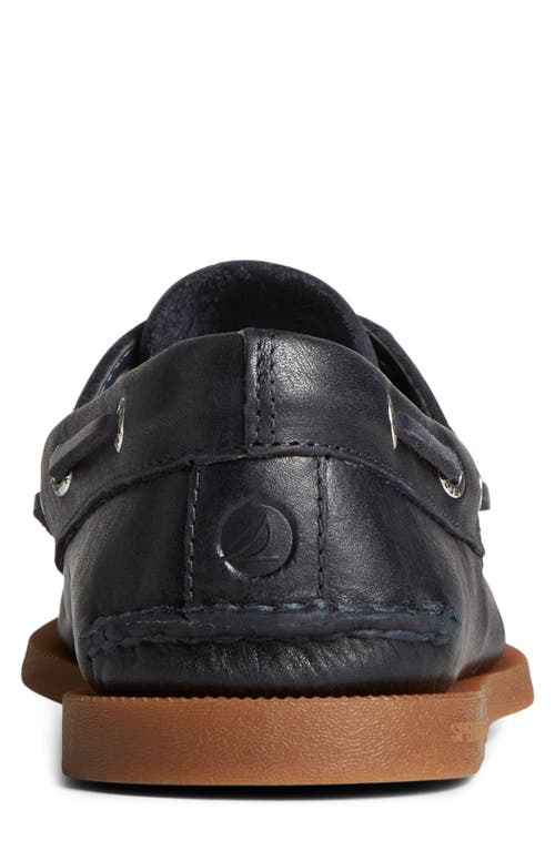 Sperry Authentic Original 2-eye Boat Shoe In Navy