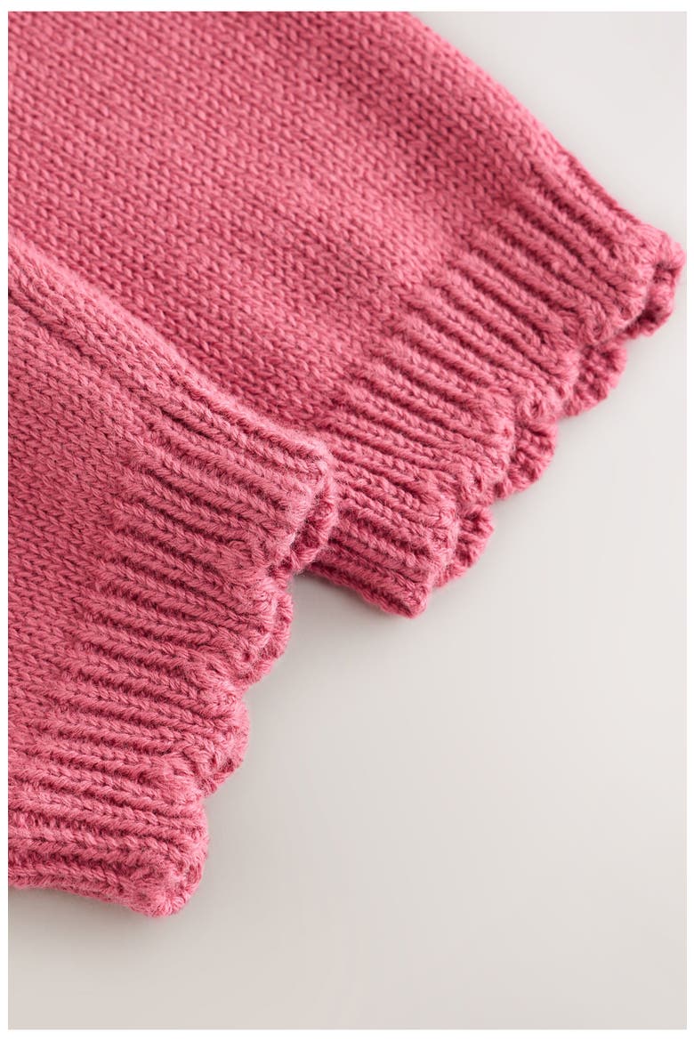Kids' Peplum Knit Cardigan and Leggings Set, Alternate, color, PINK