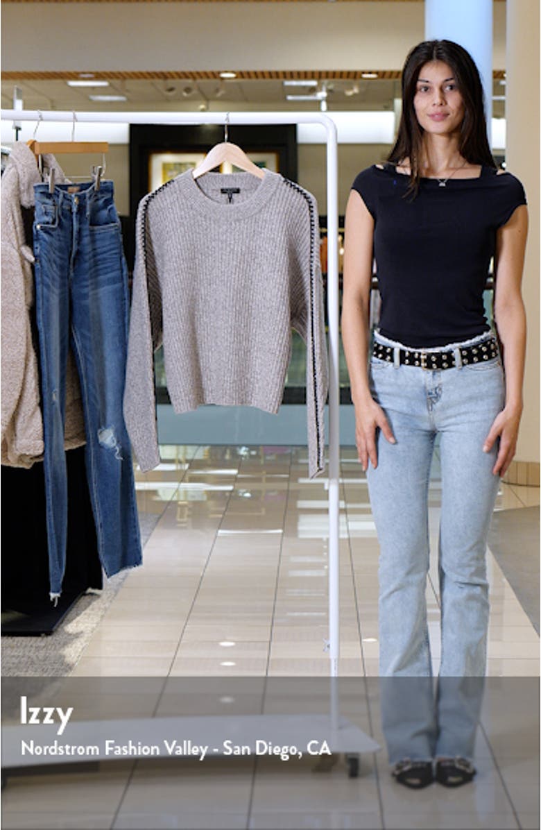 Ingrid Crewneck Wool Sweater, sales video thumbnail