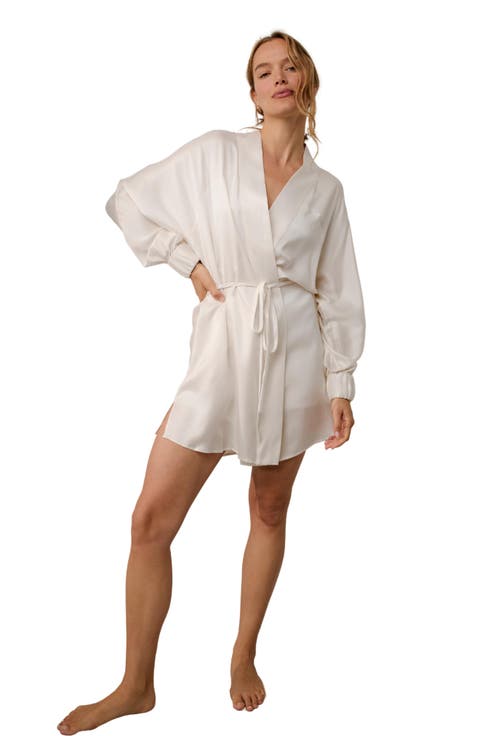Washable Silk Robe