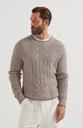 Brunello Cucinelli Fisherman's cable sweater