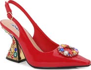 LADY COUTURE Spotlight Pointed Toe Slingback Pump