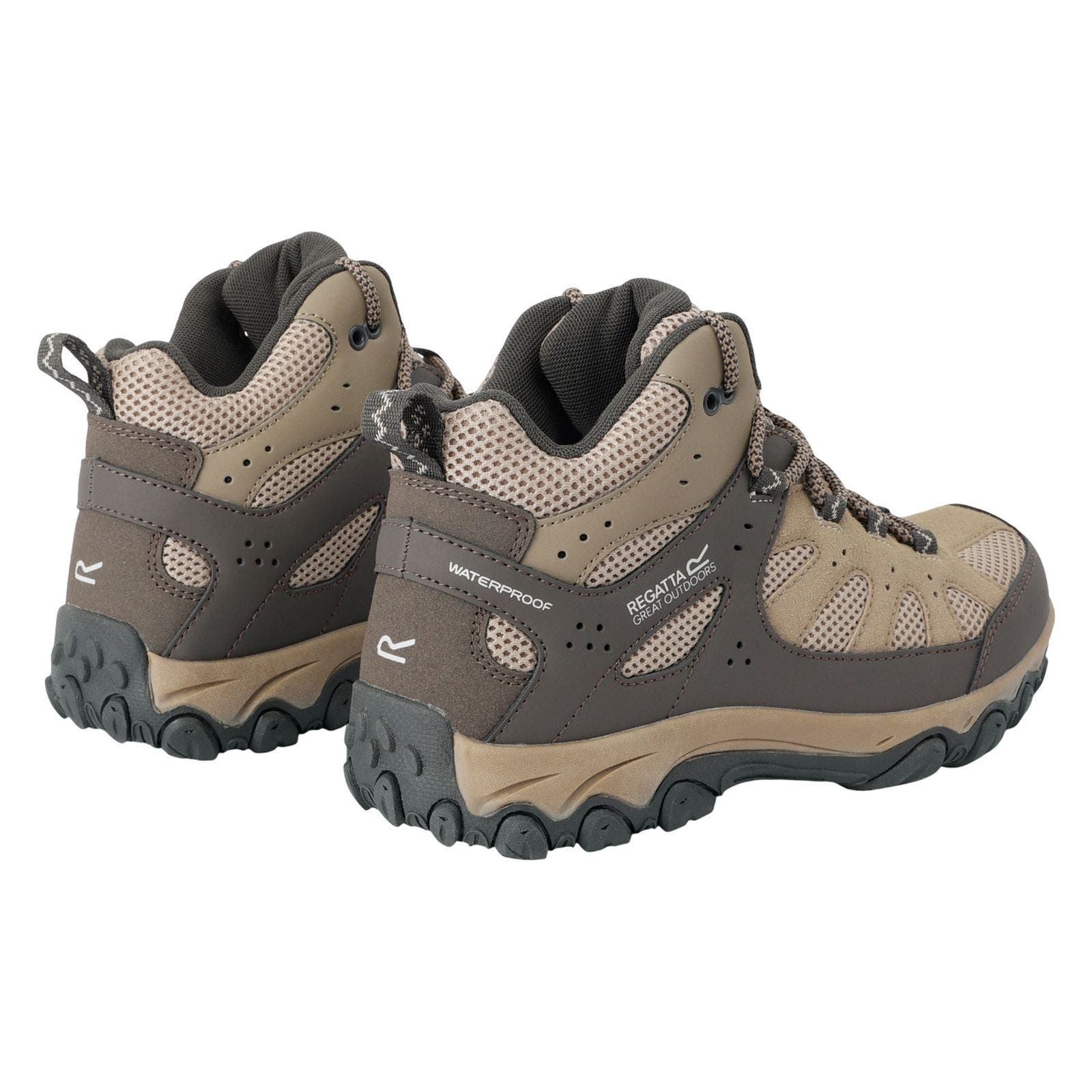 Edgepoint Iv Mid Cut Walking Boots, Alternate, color, Soft Taupe and Treetop
