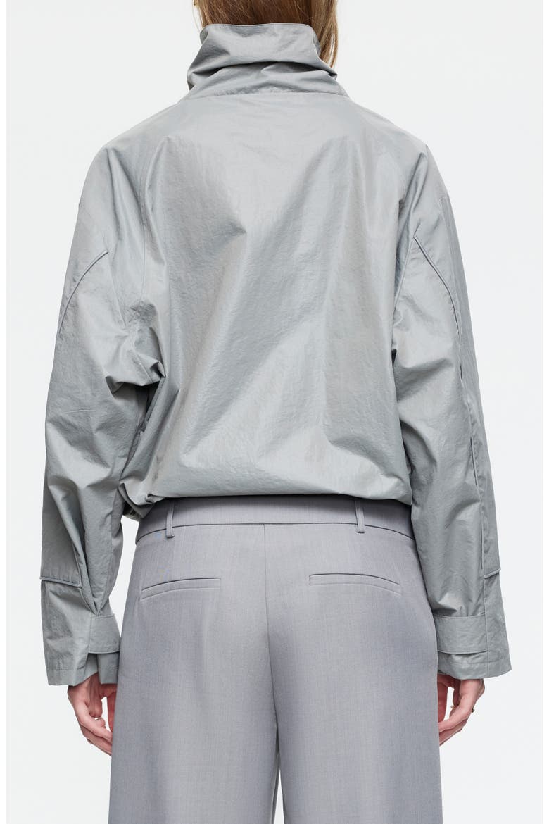 Shoreline Windbreaker Jacket, Alternate, color, SILVER