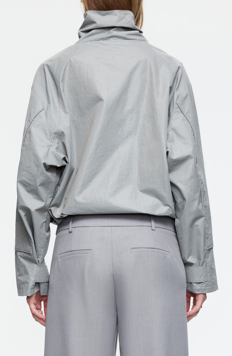 LIONESS Shoreline Windbreaker Jacket, Alternate, color, Silver