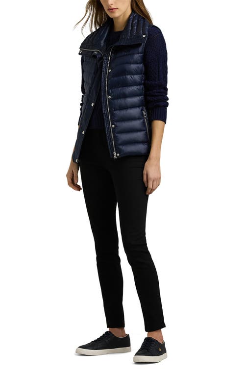 Ralph Lauren Lauren Puffer Vest In Blue