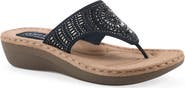 CLIFFS BY WHITE MOUNTAIN Cienna Thong Sandal - Wide Width
