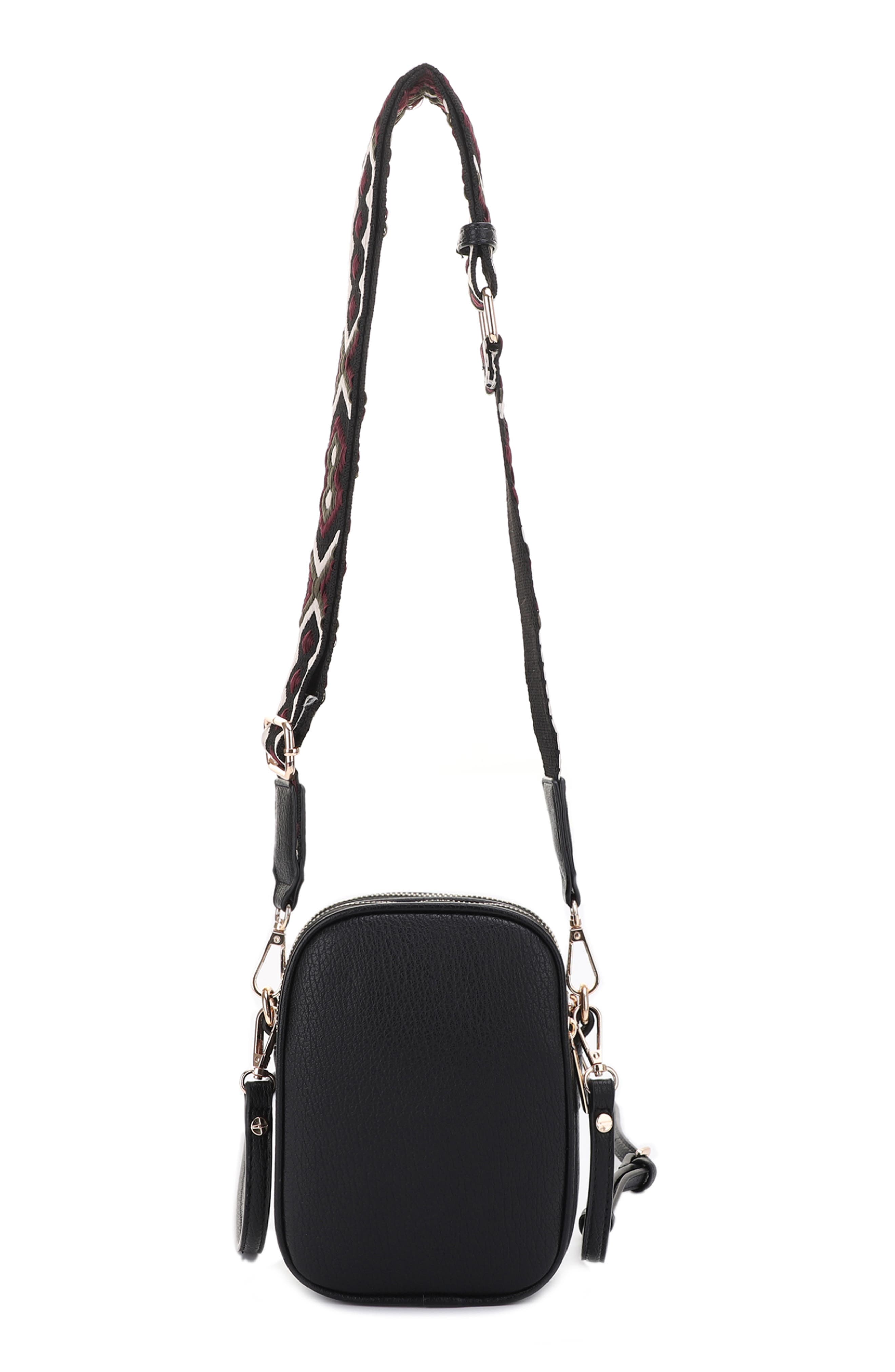 Mali + Lili Josephine Vegan Leather Crossbody Bag, Alternate, color, 