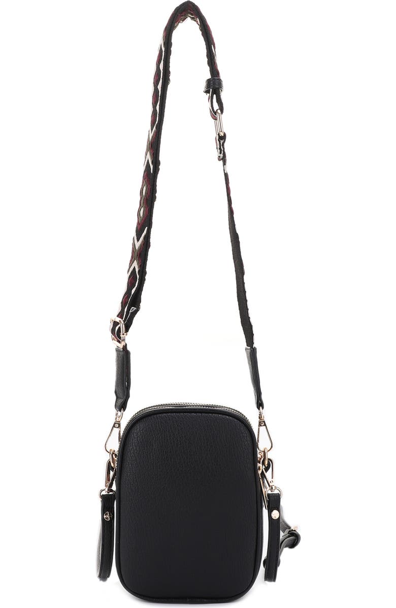 Mali + Lili Josephine Vegan Leather Crossbody Bag, Alternate, color,