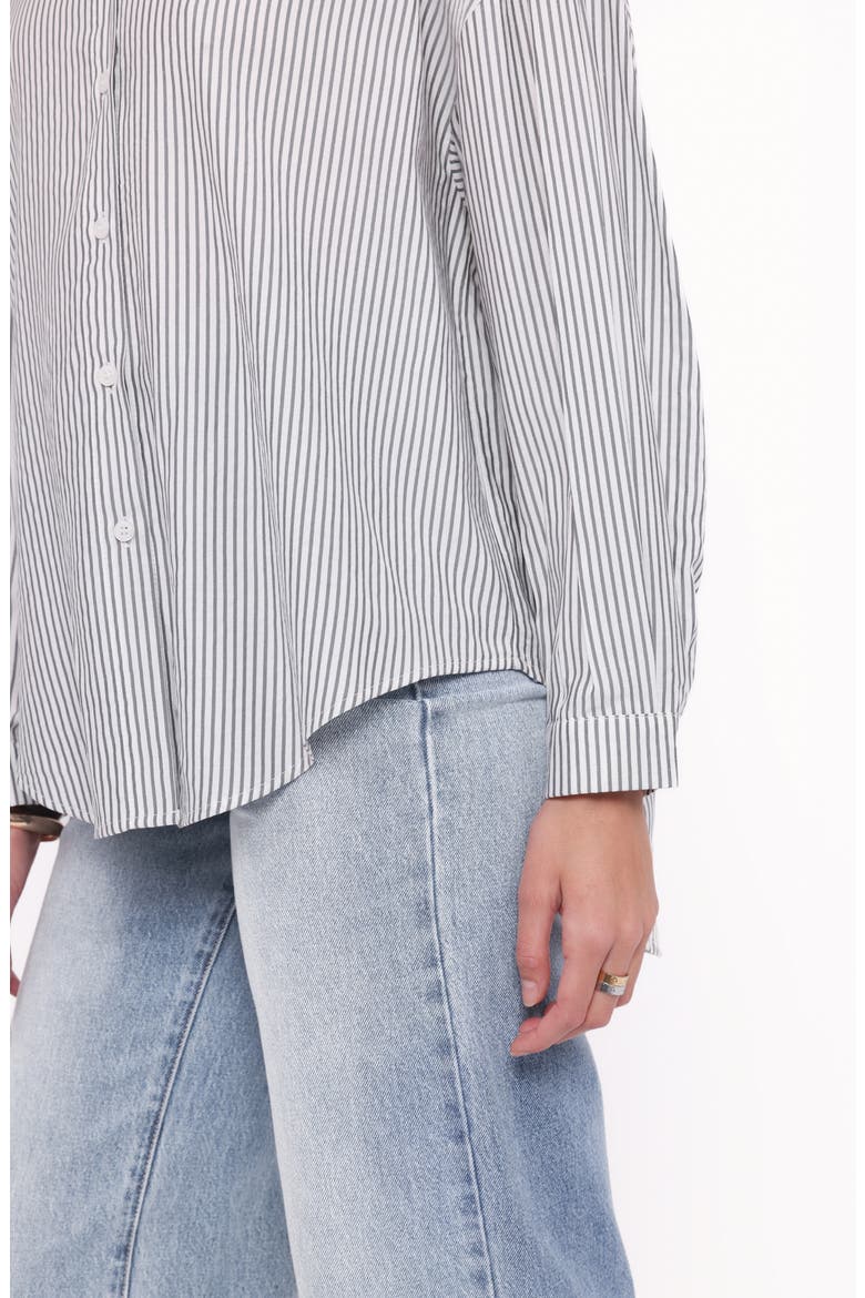 Edwards Stripe Shirt, Alternate, color, WHITE STRIPE