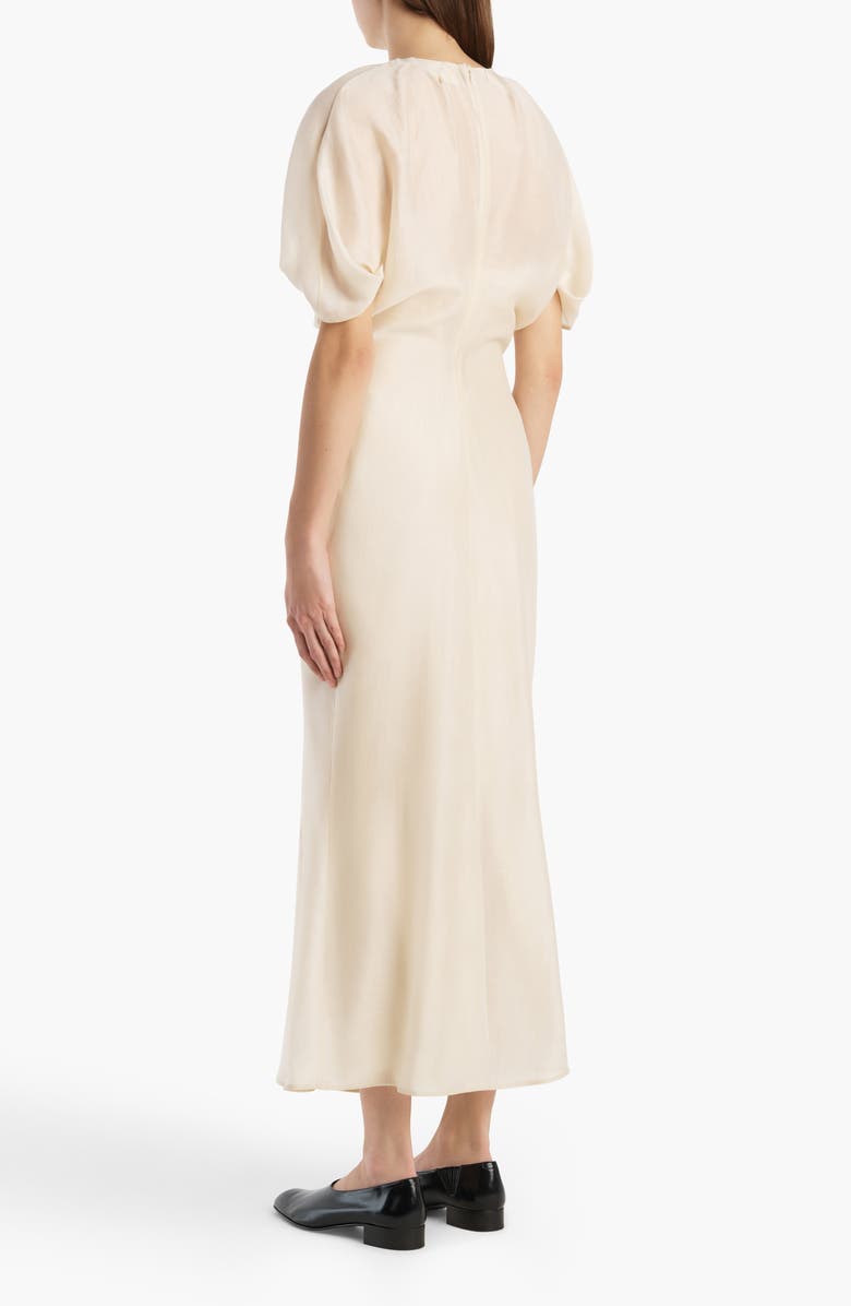 Khaite Ria Dress, Alternate, color, Ivory Glow