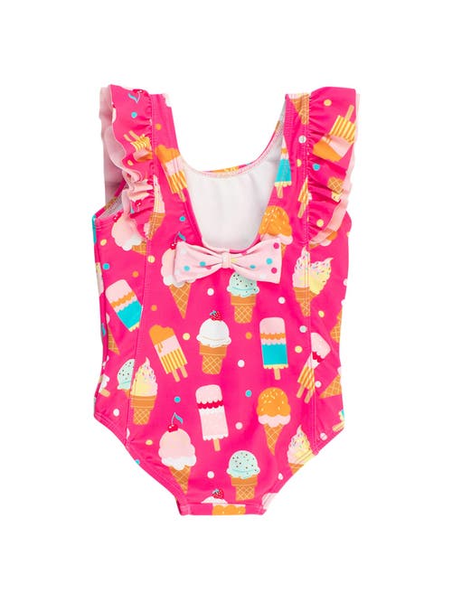 Rufflebutts Girls Upf50+ Waterfall One Piece In Multi