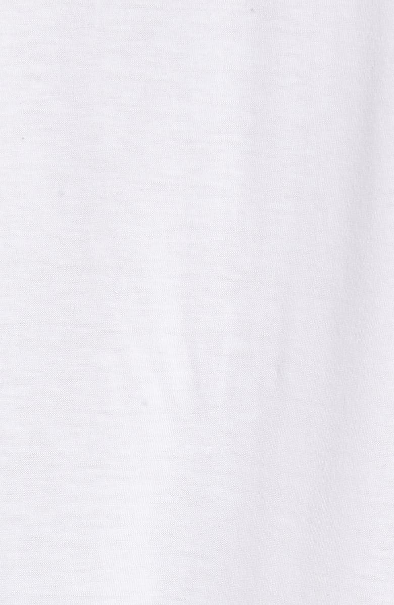Lacoste Regular Fit V-Neck T-Shirt, Alternate, color, White