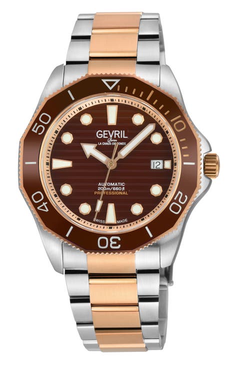 Pier 92 Two-Tone Bracelet Watch, 42mm