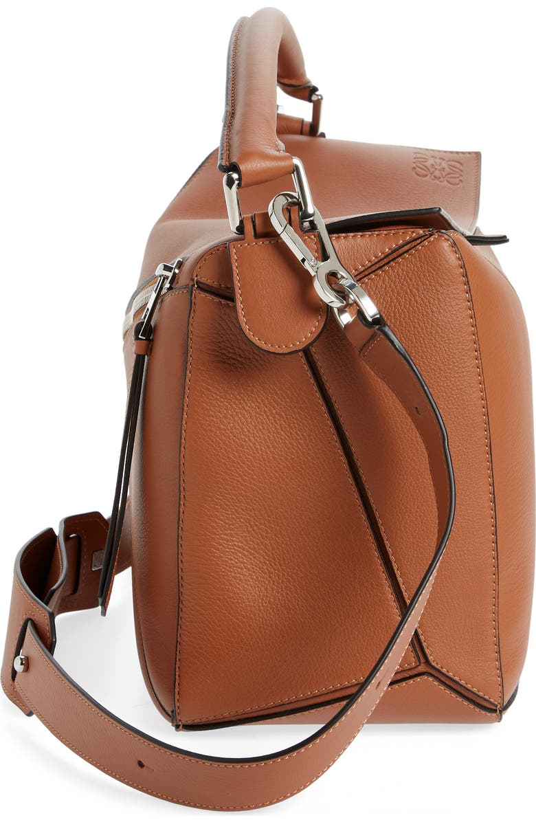 Loewe Large Puzzle Leather Shoulder Bag, Alternate, color,