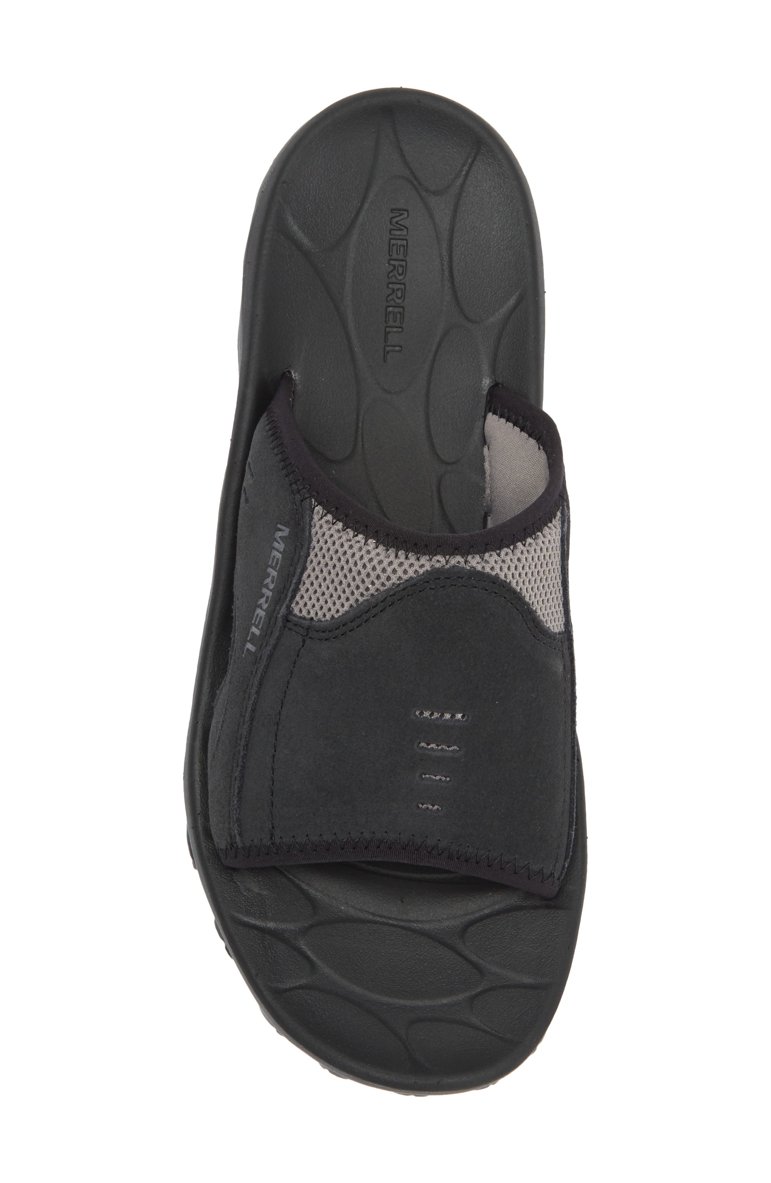 Merrell Huntington Waterproof Slide Sandal, Alternate, color, 