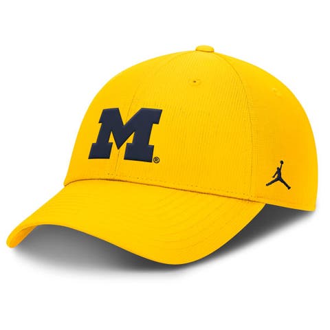 Men's Jordan Brand Maize Michigan Wolverines Club Performance Adjustable Hat