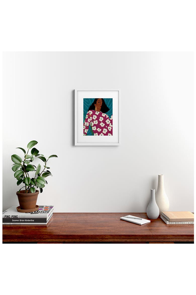Half Truth Not Forgotten Framed Art Print, Alternate, color, WHITE FRAME