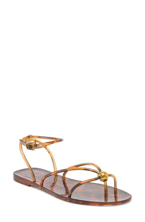 Kenley Ankle Strap Jelly Sandal (Women)