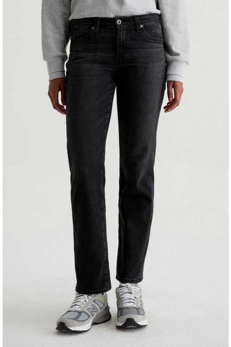 Sandra Slim Straight Leg Jeans, Main, color, NEBULA