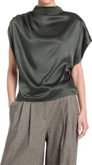 TWP Wish You Would Stretch Silk Top