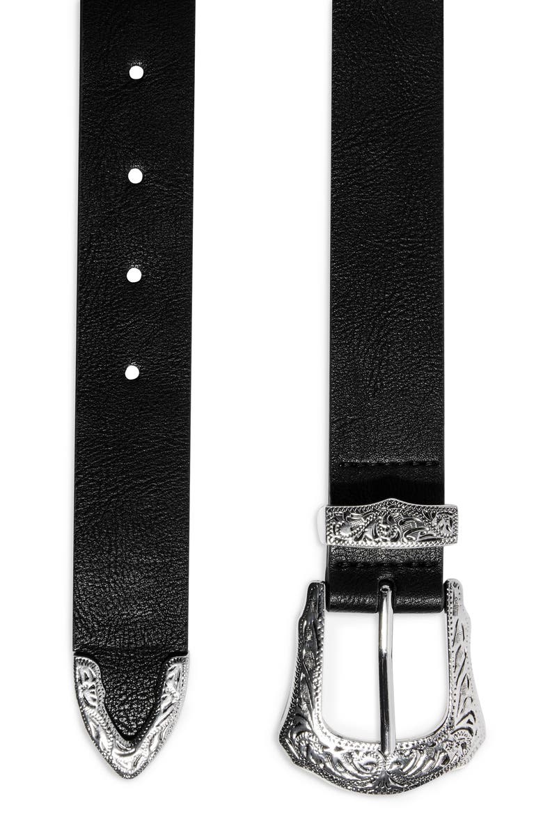 Topshop Austin Western Belt, Alternate, color, 