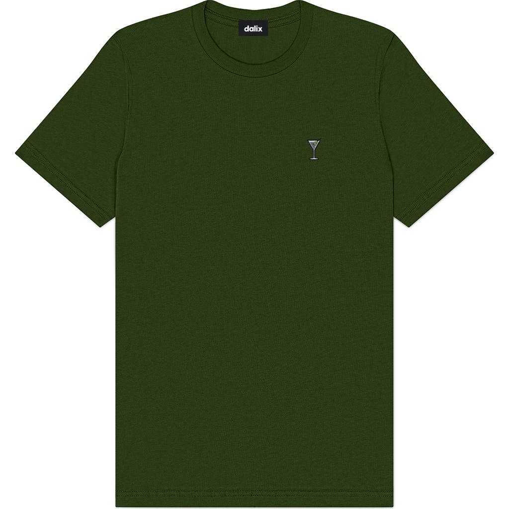 Dalix Mens Martini Cotton Tee