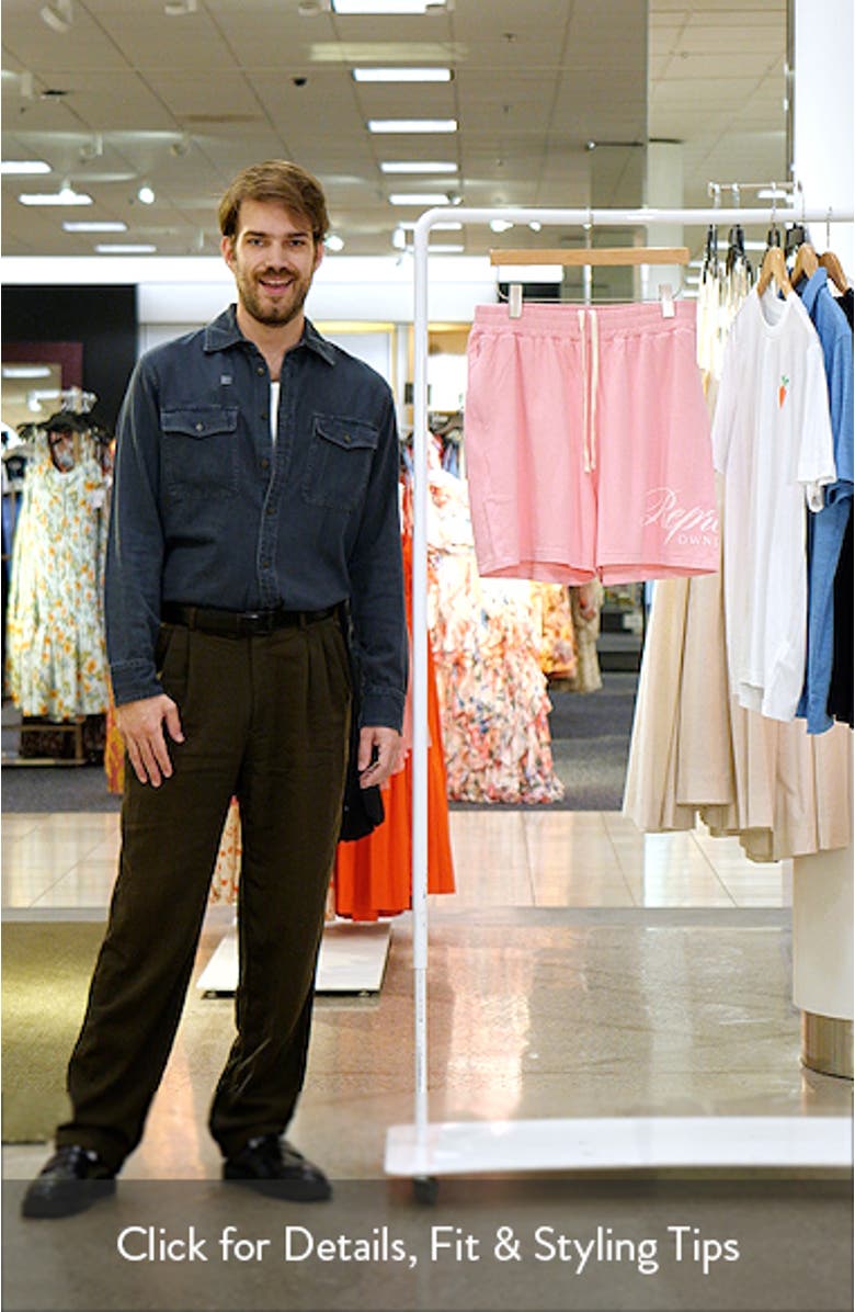 Owners' Club Cotton Mesh Drawstring Shorts, sales video thumbnail