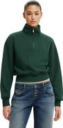 Cotton On Women's Quarter Zip Sweatshirt