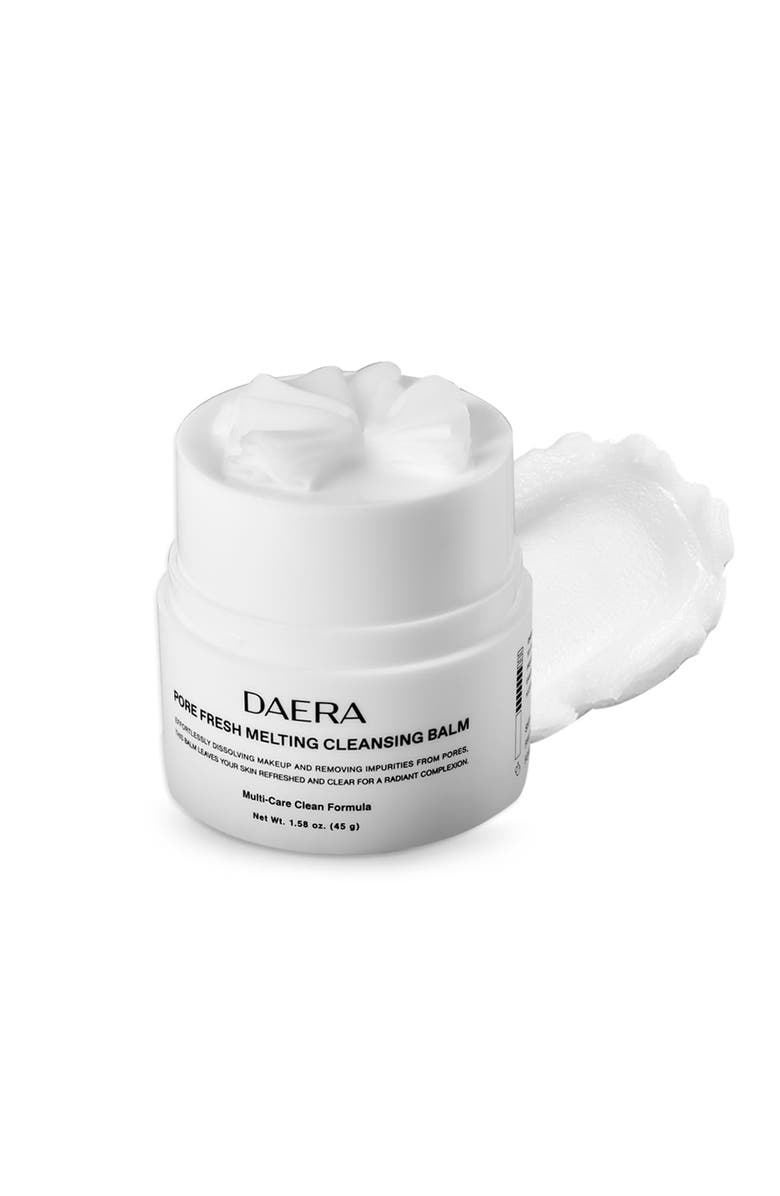 DAERA Pore Fresh Melting Cleansing Balm 45g, Main, color, White