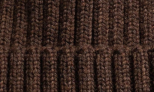 Ruslan Baginskiy Monogram Embroidered Merino Wool Beanie In Brown