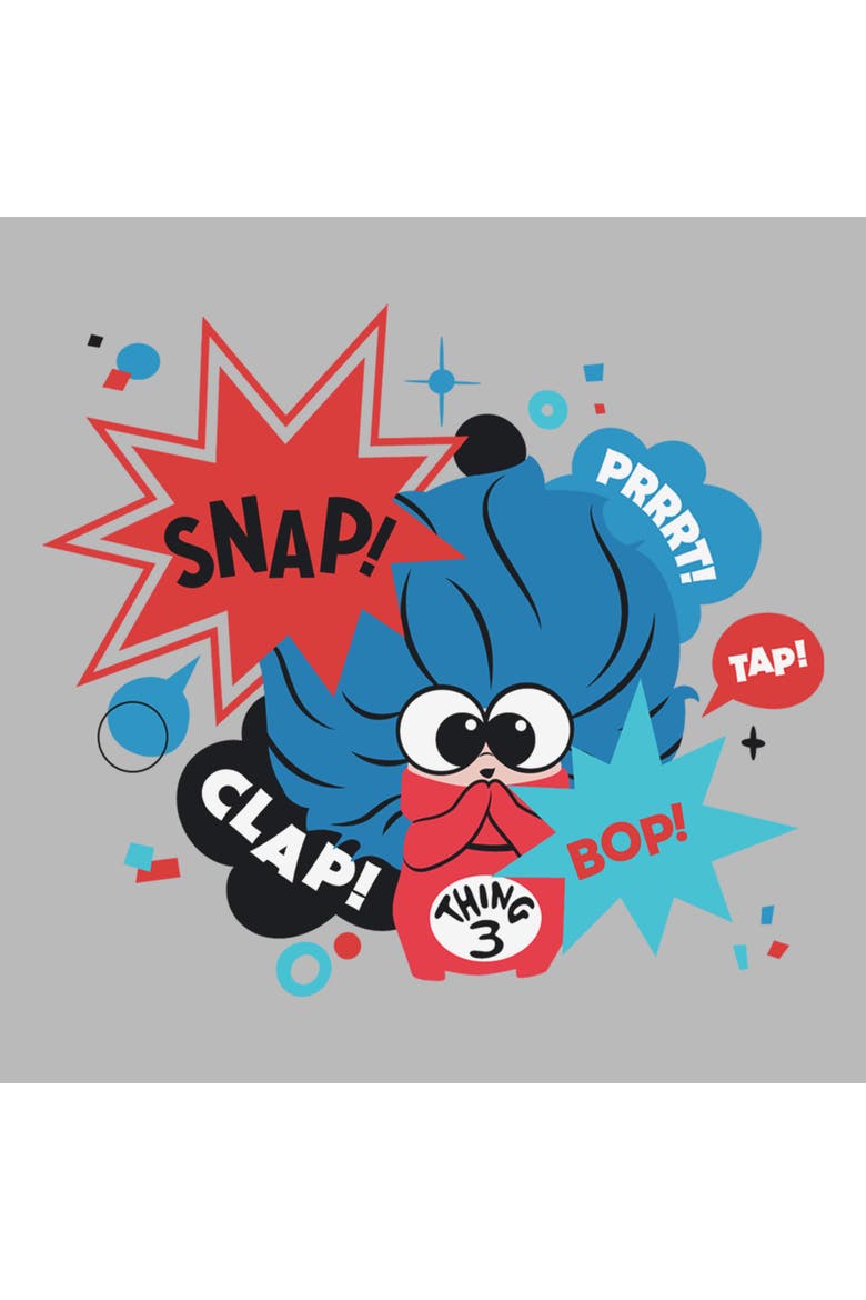 Men's Thing 3 Clap Snap Short Sleeve T-Shirt, Alternate, color, Sport Grey