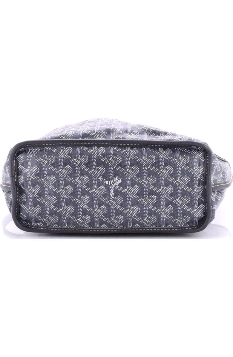 Pre-Owned Goyard Anjou Reversible Tote Coated Canvas Mini, Alternate, color, Gray