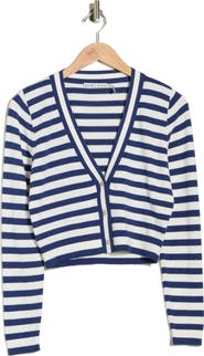 Alice + Olivia Grace Shrunken Cardigan Sweater