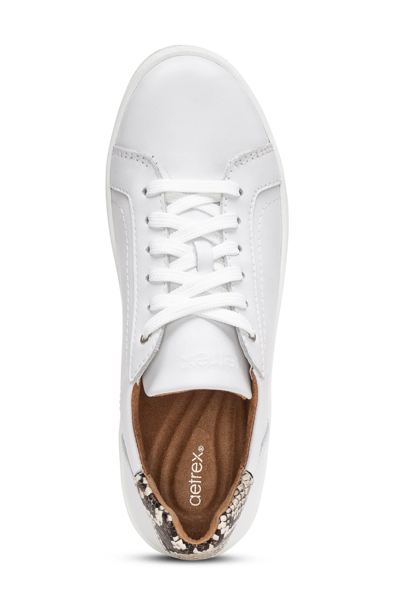 Blake Leather Low Top Sneaker, Alternate, color, WHITE