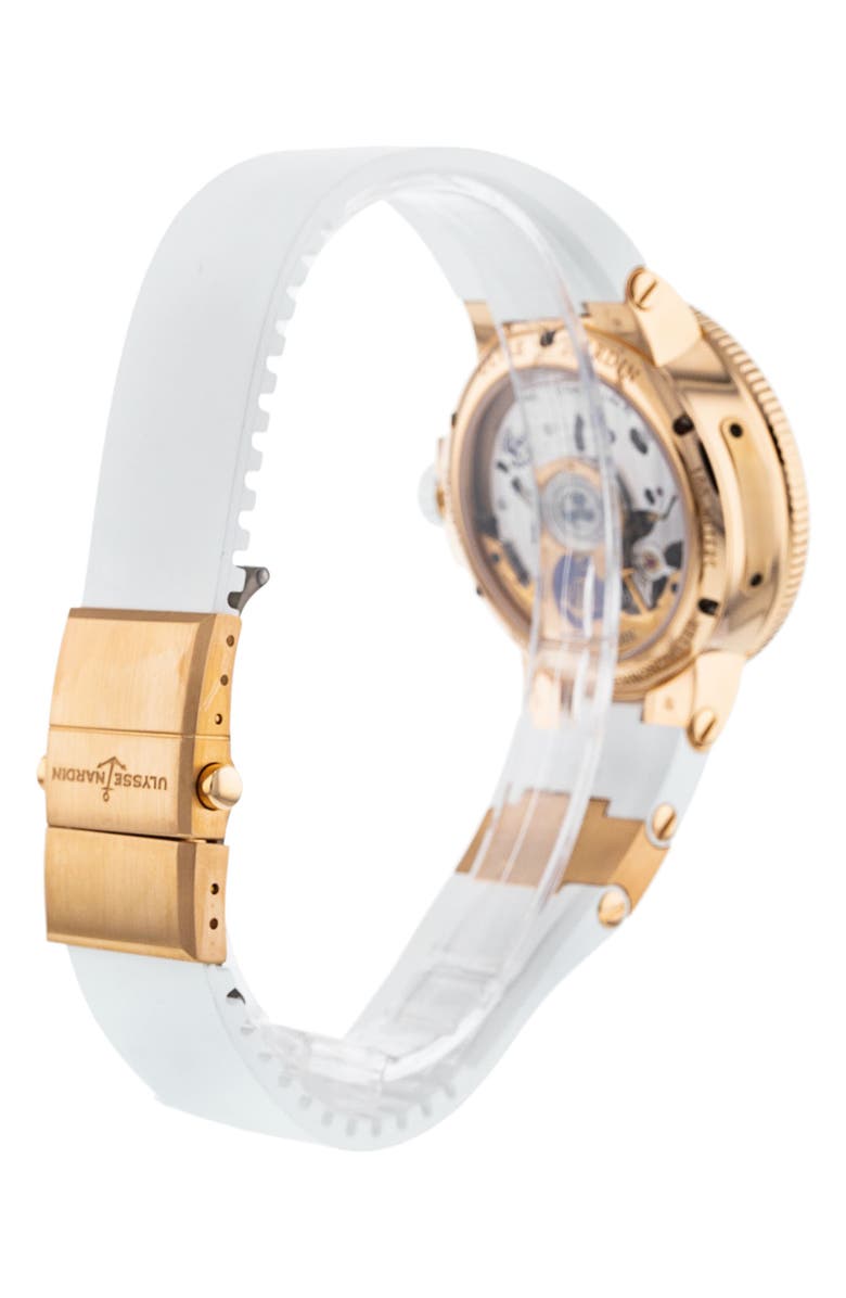 Watchfinder & Co. Ulysse Nardin Preowned Marine Chronometer Rubber Strap Watch, Alternate, color, 