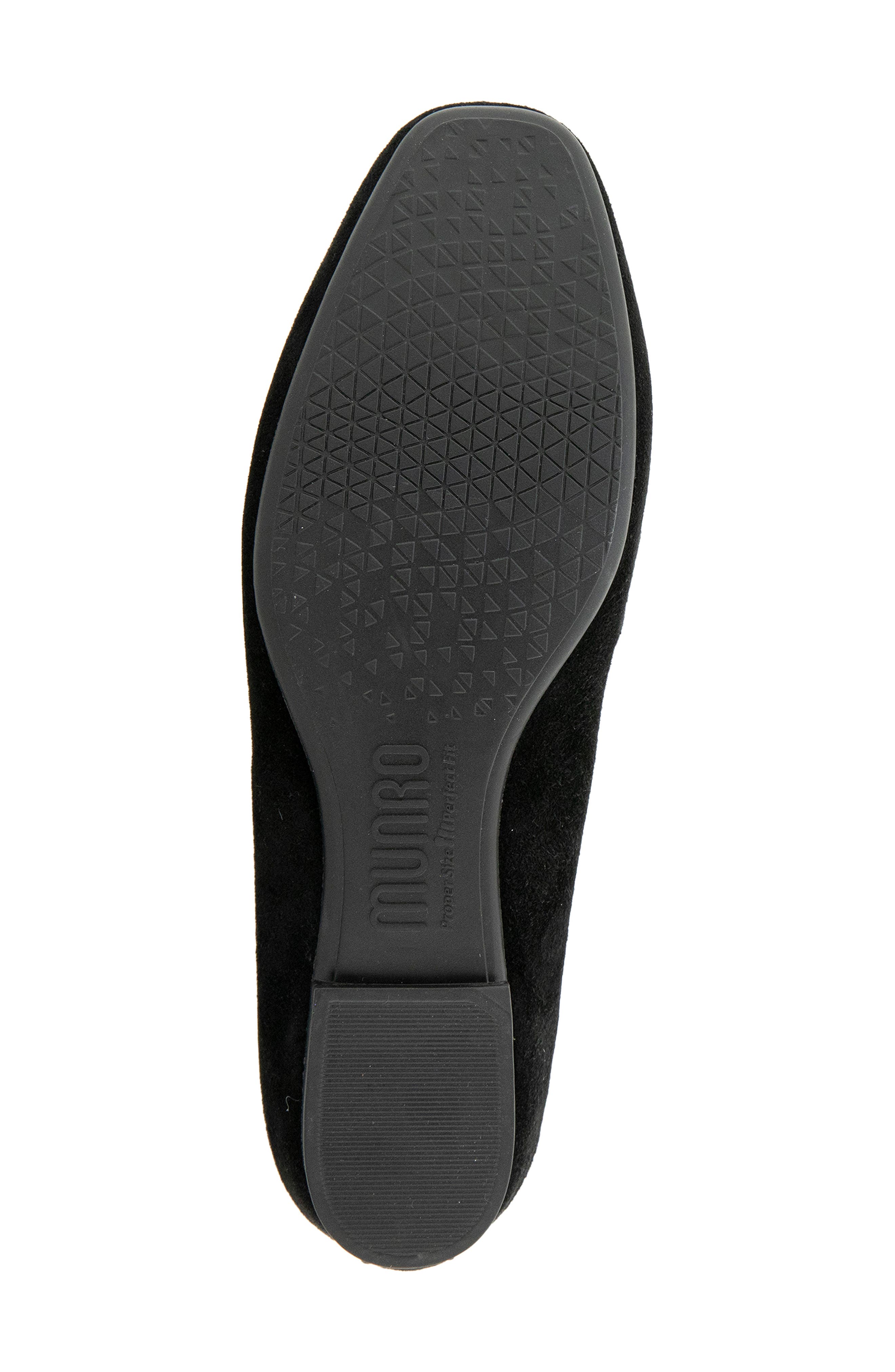 Ember Leather Loafer, Alternate, color, BLACK SUEDE