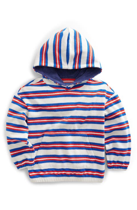 Kids' Stripe French Terry Hoodie