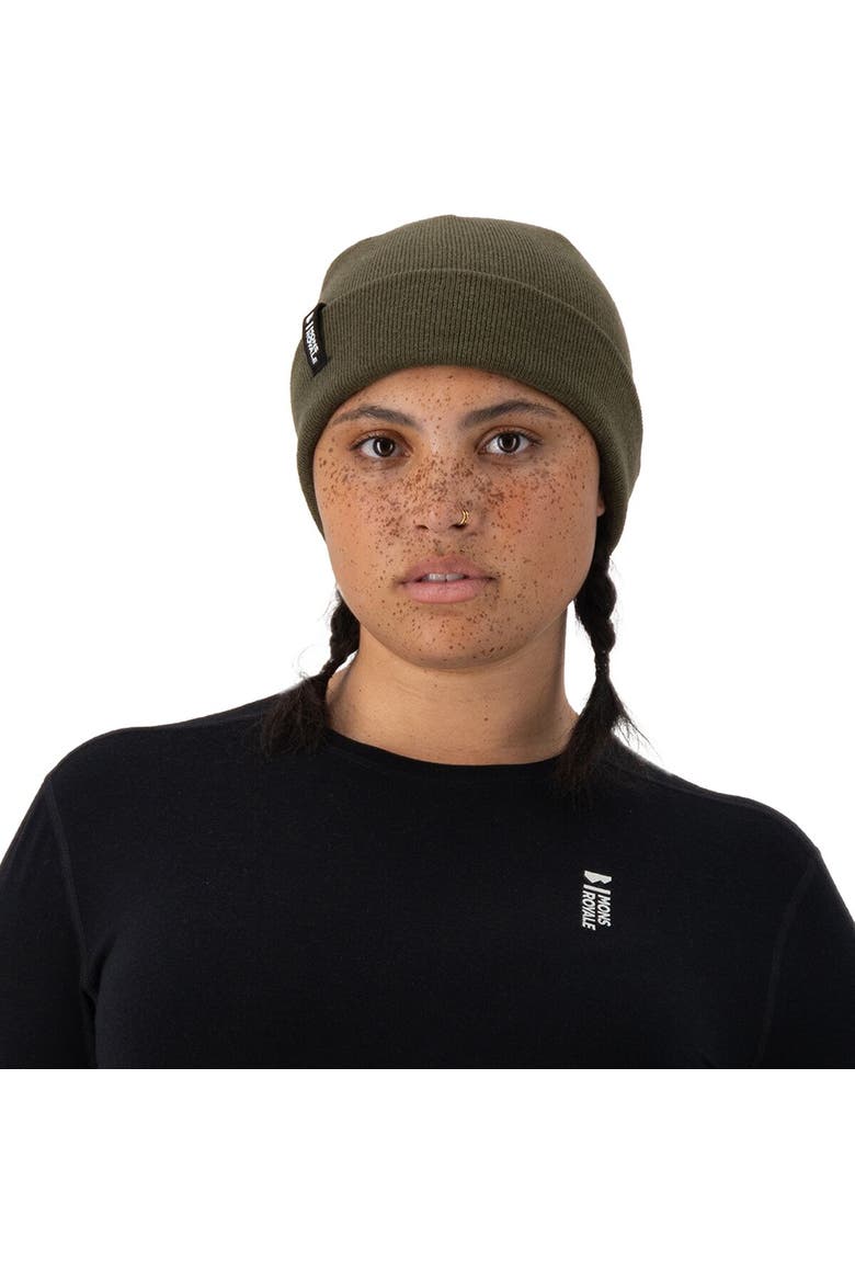 Mccloud Merino Beanie, Alternate, color, Dark Olive