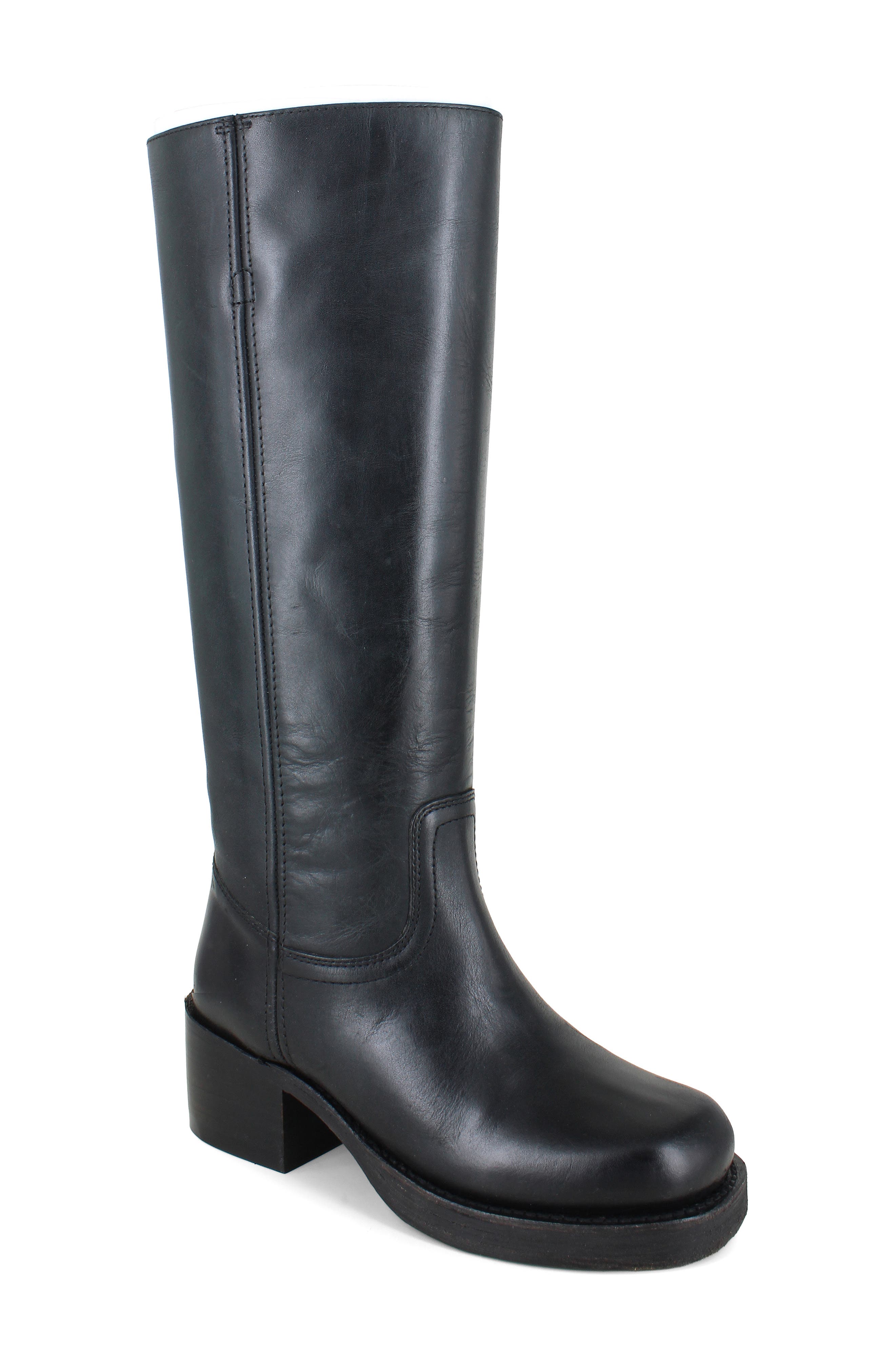 BLACK LEATHER
