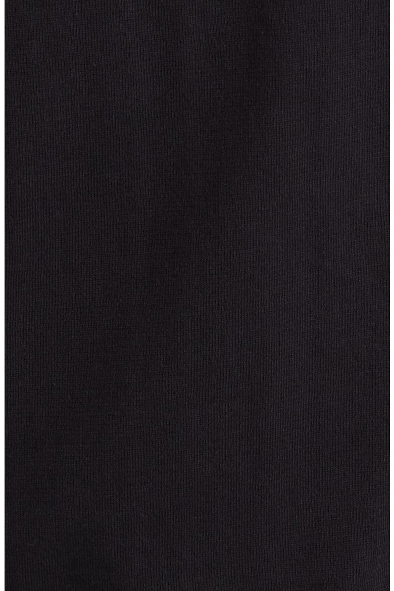Quarter Zip Sweater, Alternate, color, BLACK