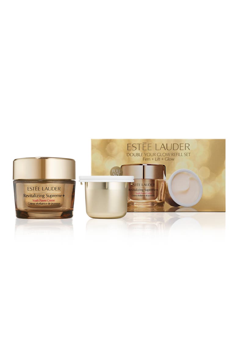 Revitalizing Supreme+ Moisturizer Youth Power Cream Refill Set $186 Value, Main, color, NO COLOR