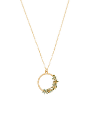 Fable England Floral Wreath Necklace