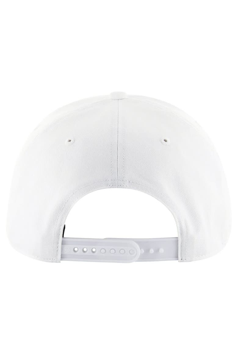 Men's '47 White Purdue Boilermakers Rope Hitch Adjustable Hat, Alternate, color, White