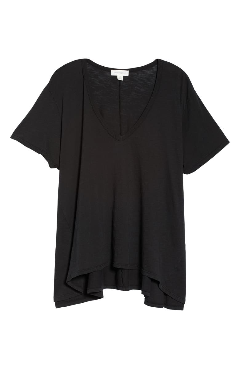 Treasure & Bond Treasue & Bond Mixed Media Swing T-Shirt, Alternate, color,