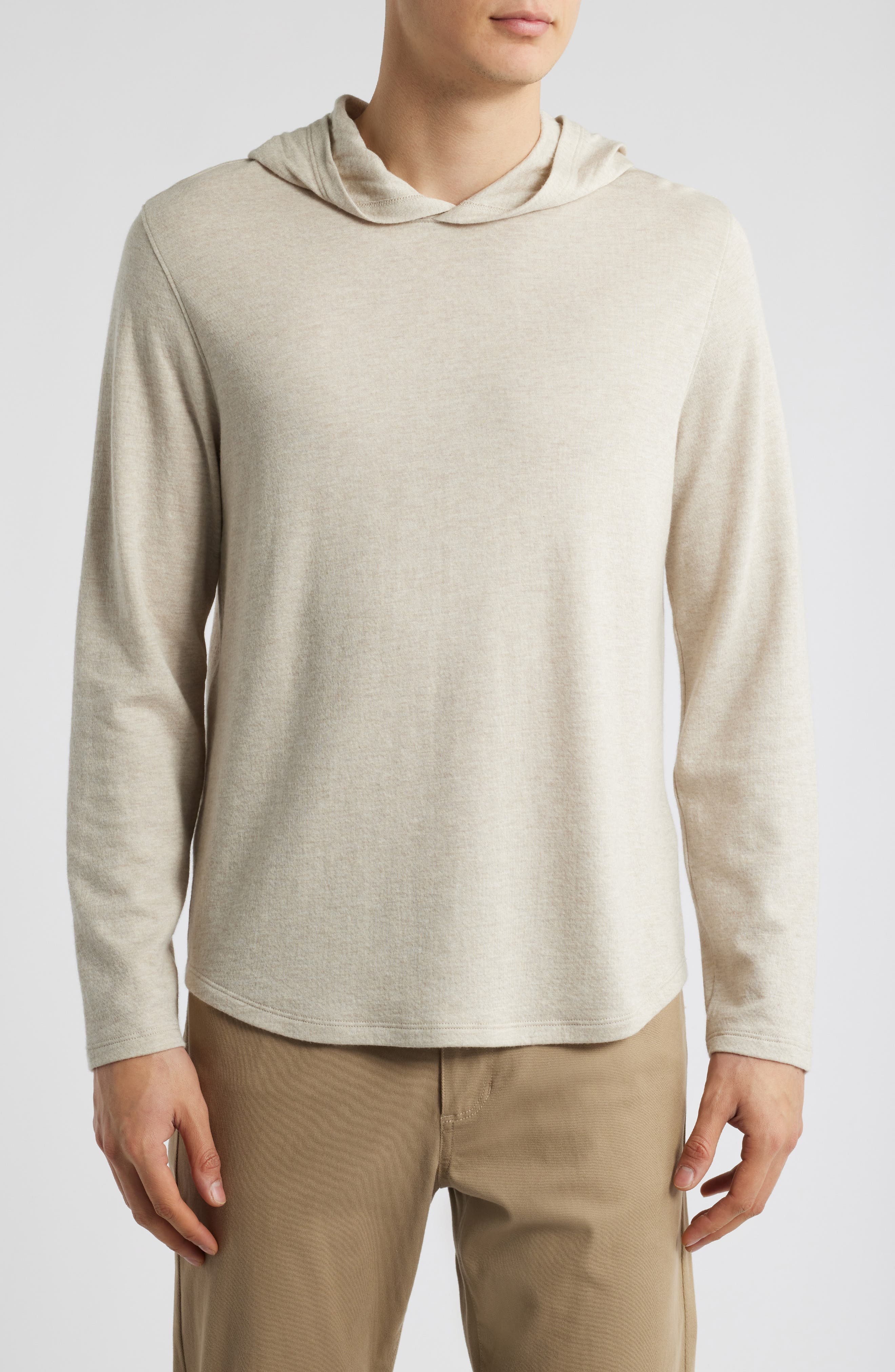 Vince Pima Cotton Blend Hoodie