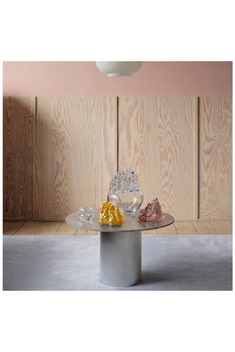 Polar Small Candleholder, Alternate, color, CLEAR