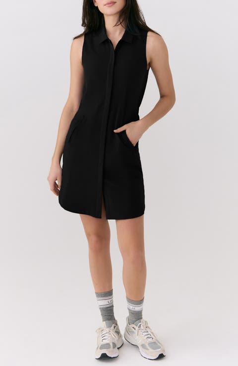 Olive Mini Shirtdress